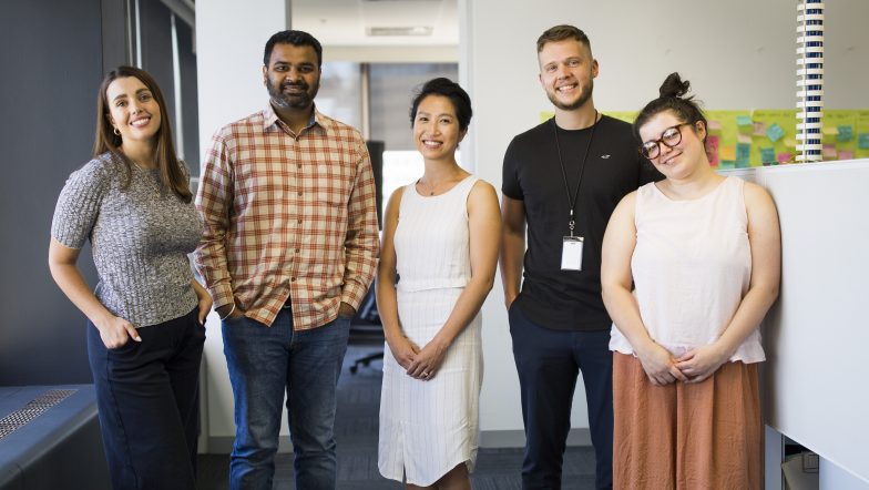 Photograph of our digital innovation team